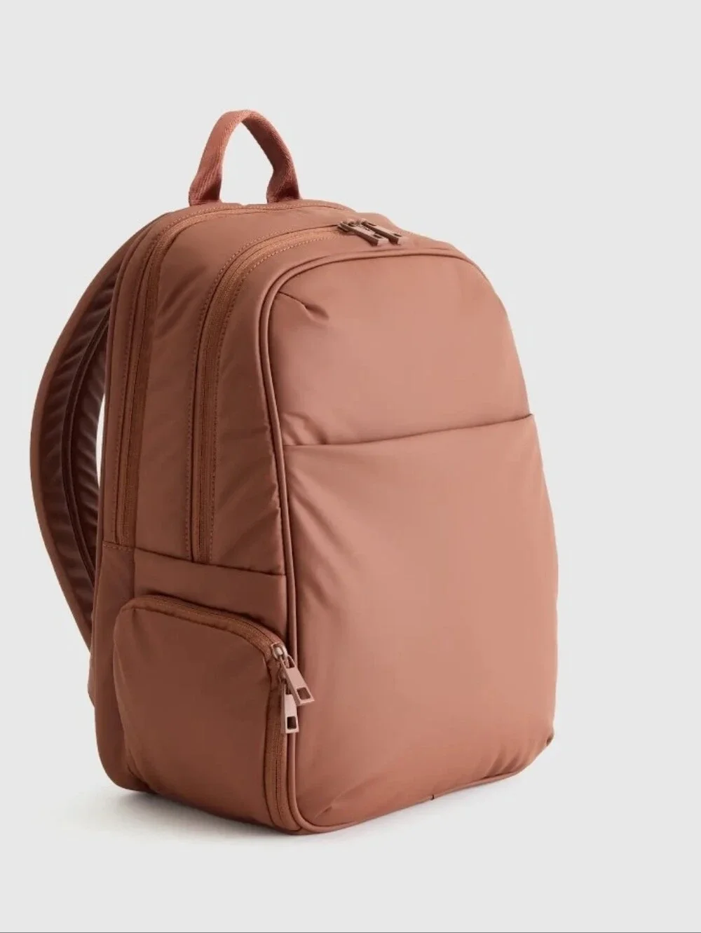 Quince Water-repellent Puff Commuter Backpack - Terracotta